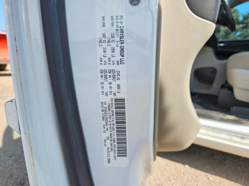 Aukcja sprzedaży 2014 Dodge Grand Caravan, vin: 2C4RDGCG1ER423440, numer aukcji: 66826116
