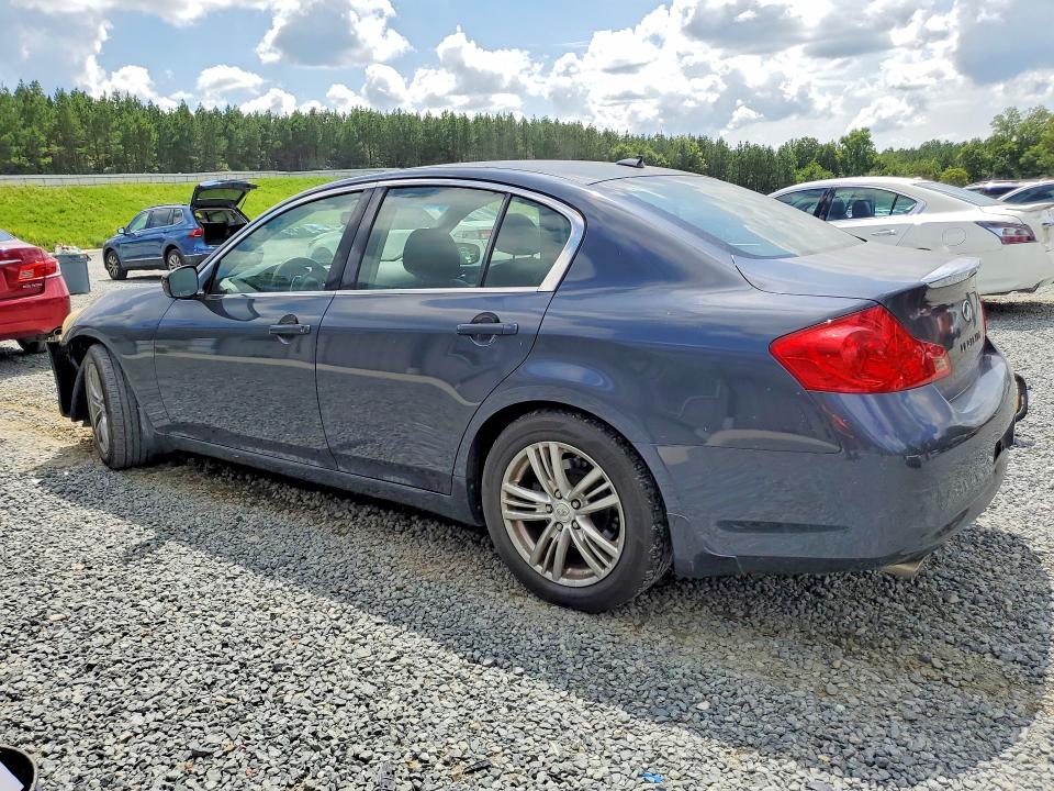 2011 Infiniti G25 Sedan მანქანა იყიდება აუქციონზე, vin: JN1DV6AP4BM831193, აუქციონის ნომერი: 63617686