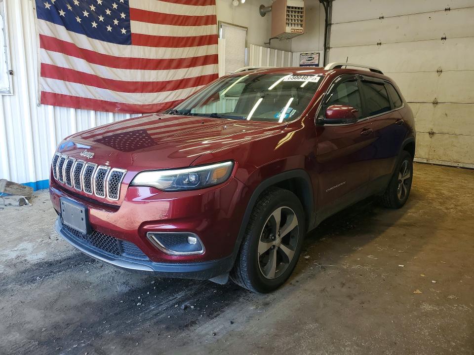 65004026 :رقم المزاد ، 1C4PJMDX4KD158363 vin ، 2019 Jeep Cherokee مزاد بيع