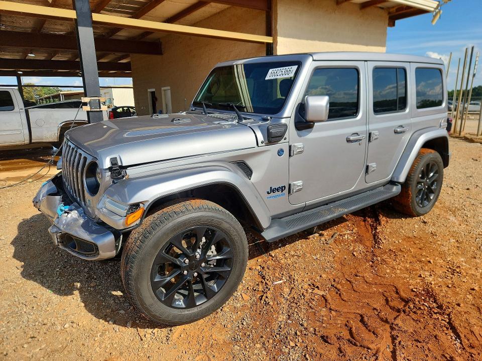66825366 :رقم المزاد ، 1C4JJXP69MW675580 vin ، 2021 Jeep Wrangler Unlimited مزاد بيع