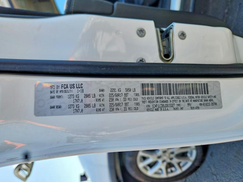 Aukcja sprzedaży 2018 Jeep Cherokee, vin: 1C4PJLCB9JD615327, numer aukcji: 66785186
