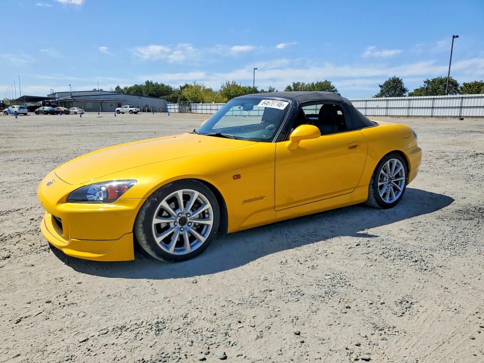64670746 :رقم المزاد ، JHMAP21447S001095 vin ، 2007 Honda S2000 مزاد بيع