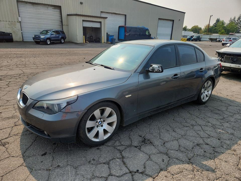2005 Bmw 530 მანქანა იყიდება აუქციონზე, vin: WBANA73555CR59657, აუქციონის ნომერი: 67025806