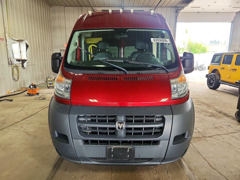 63936006 :رقم المزاد ، 3C7WRVPG4JE129922 vin ، 2018 Ram Promaster 2500 مزاد بيع