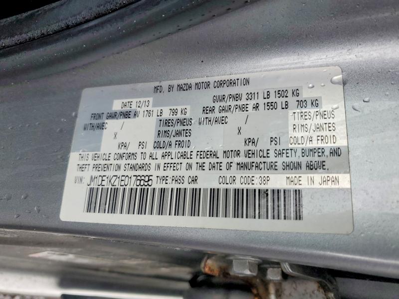 Продажа на аукционе авто 2014 Mazda Mazda2, vin: JM1DE1KZ1E0176695, номер лота: 63391106