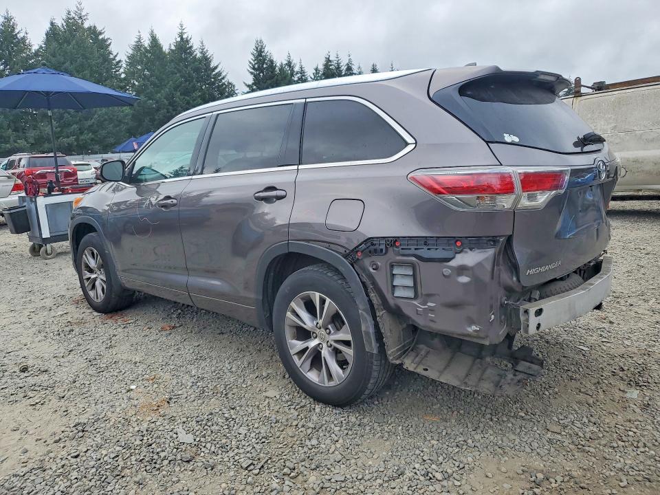 Aukcja sprzedaży 2014 Toyota Highlander, vin: 5TDJKRFH3ES037158, numer aukcji: 64343066