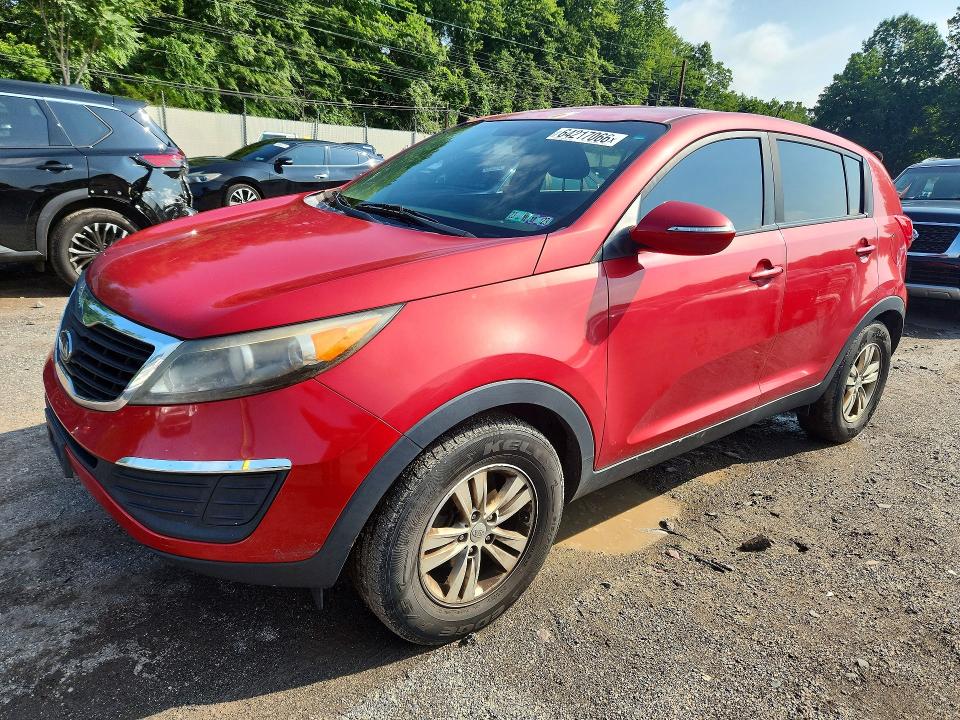 64217066 :رقم المزاد ، KNDPB3A28B7059737 vin ، 2011 Kia Sportage مزاد بيع