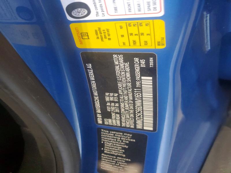 Продажа на аукционе авто 2013 Mini Cooper, vin: WMWZC5C56DWM16511, номер лота: 64375156