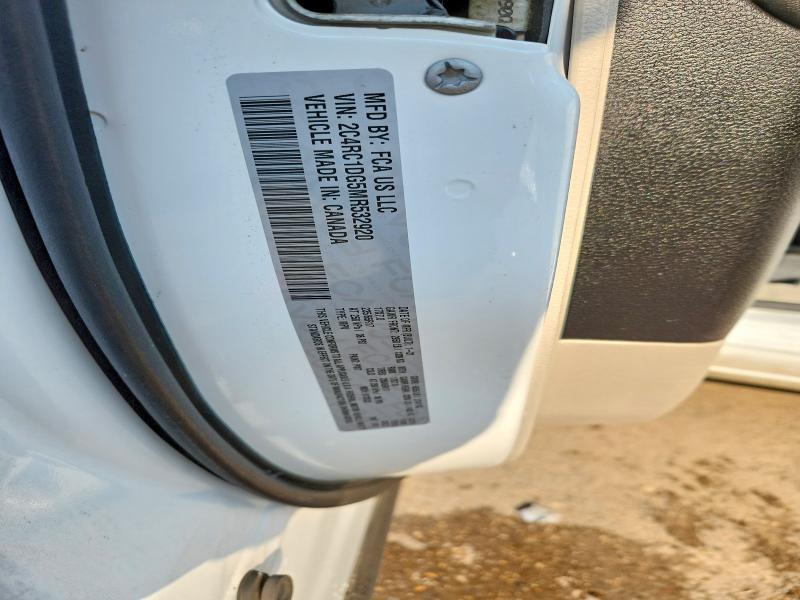 66648846 :رقم المزاد ، 2C4RC1DG5MR532920 vin ، 2021 Chrysler Voyager مزاد بيع