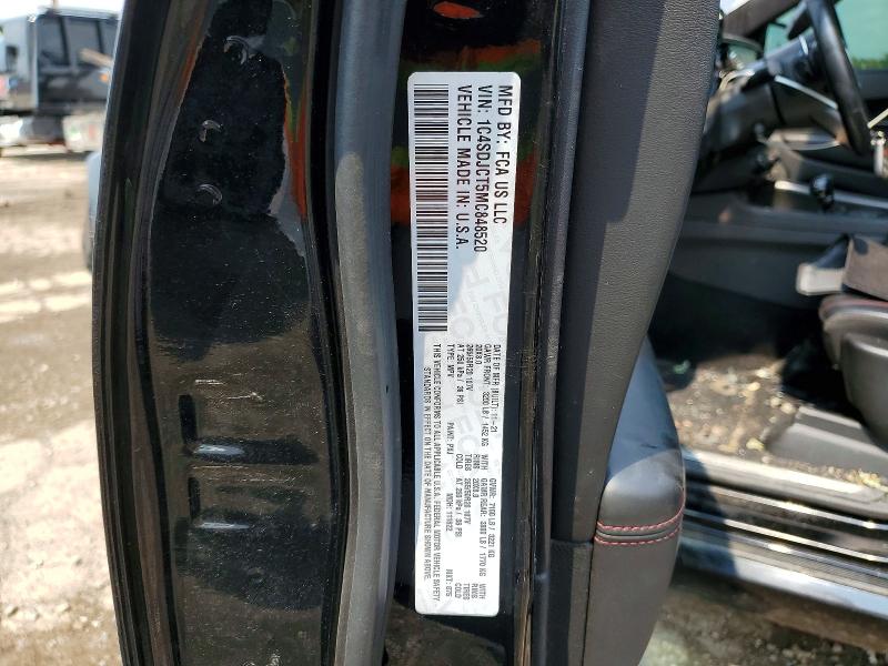 Продажа на аукционе авто 2021 Dodge Durango, vin: 1C4SDJCT5MC848520, номер лота: 64667876