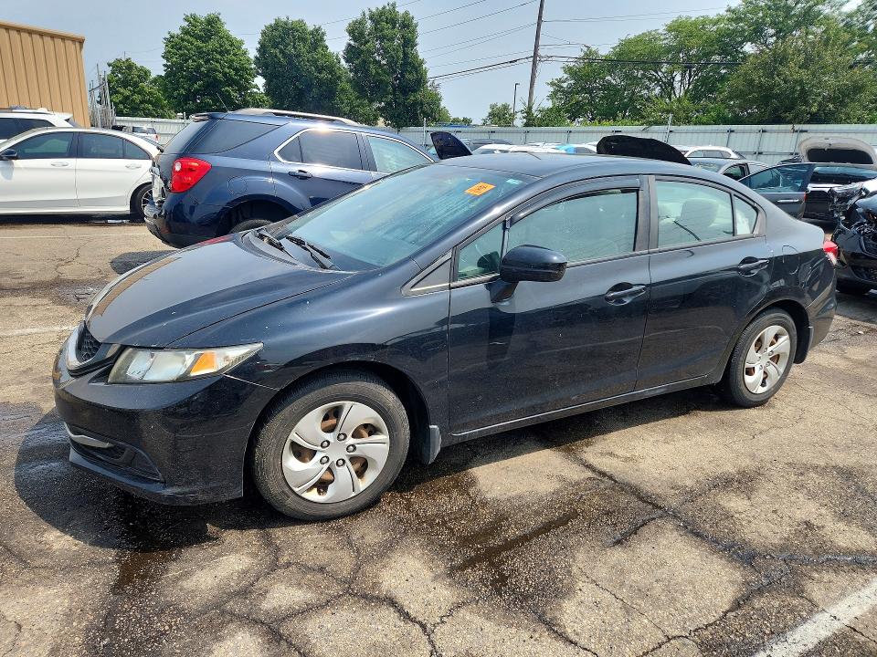 Auction sale of the 2015 Honda Civic, vin: 19XFB2F52FE079903, lot number: 64476976