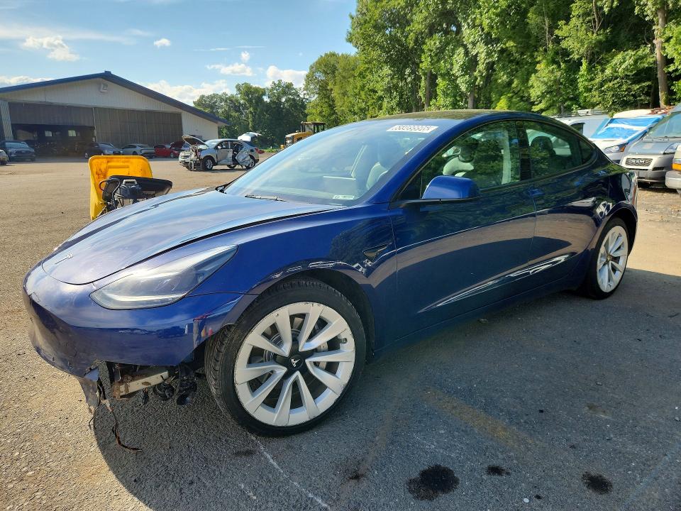 Aukcja sprzedaży 2022 Tesla Model 3, vin: 5YJ3E1EA3NF370471, numer aukcji: 65989996