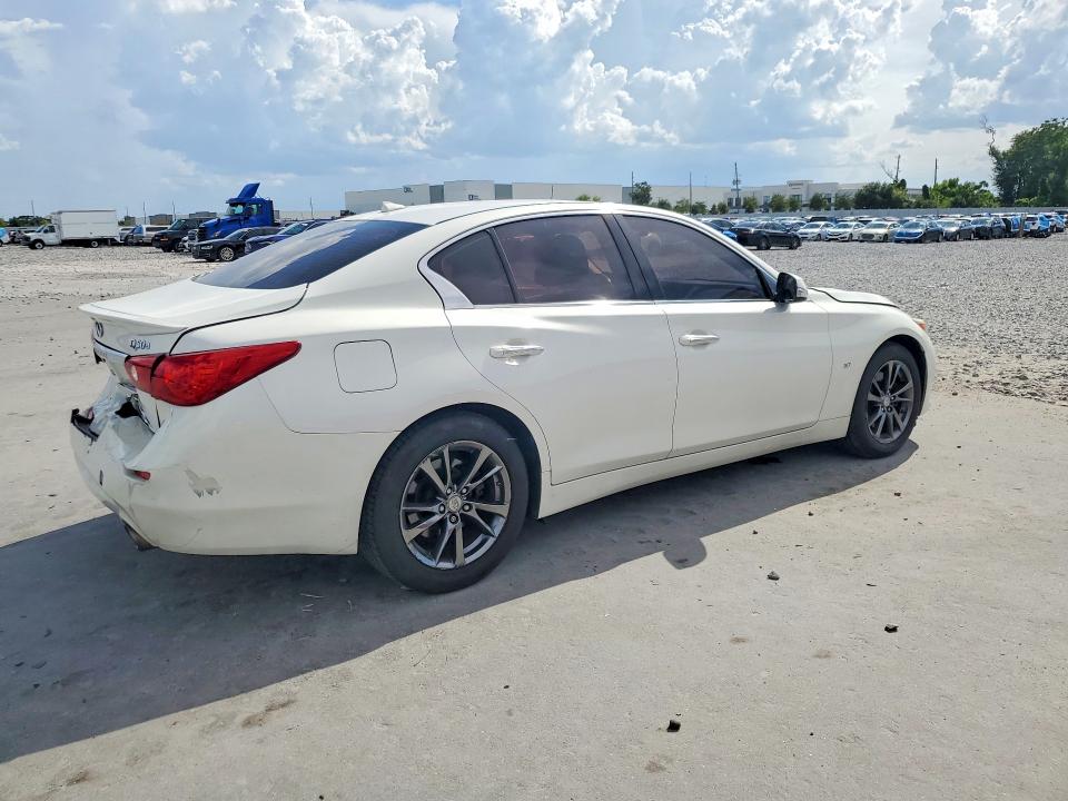 64653836 :رقم المزاد ، JN1BV7AR1FM419916 vin ، 2015 Infiniti Q50 مزاد بيع