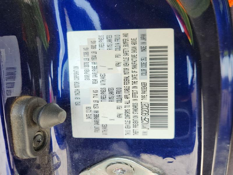 62420516 :رقم المزاد ، JM1NC25FX90200287 vin ، 2009 Mazda Mx-5 Miata مزاد بيع