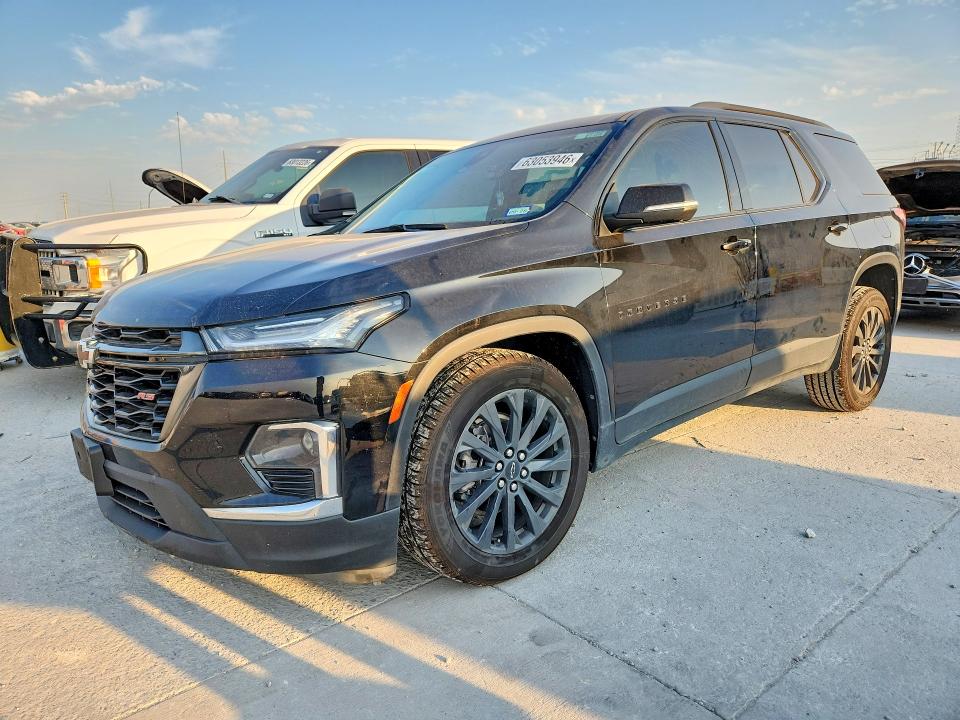 63053946 :رقم المزاد ، 1GNERJKW9NJ141094 vin ، 2022 Chevrolet Traverse مزاد بيع
