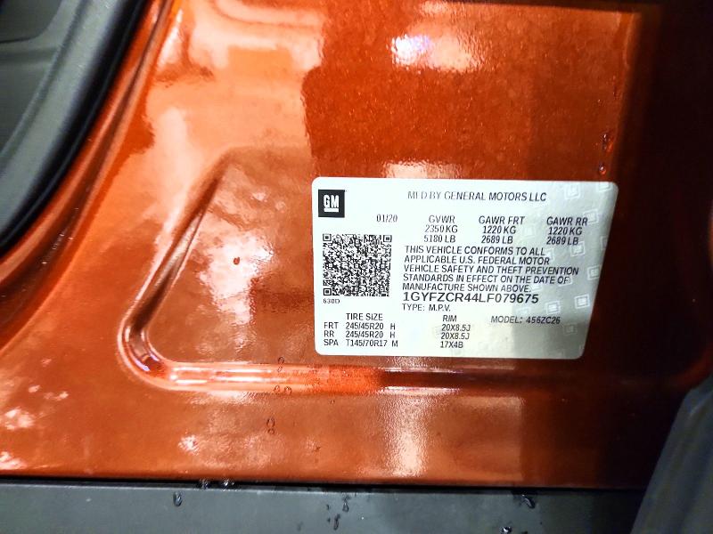 Продаж на аукціоні авто 2020 Cadillac Xt4, vin: 1GYFZCR44LF079675, номер лоту: 63850676