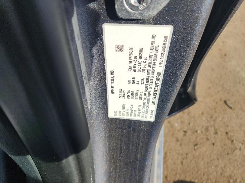 Продаж на аукціоні авто 2023 Tesla Model 3, vin: 5YJ3E1EBXPF660900, номер лоту: 67260456