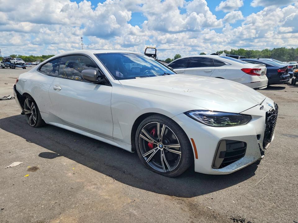 2021 Bmw M440xi მანქანა იყიდება აუქციონზე, vin: WBA13AR02MCF74463, აუქციონის ნომერი: 66766706