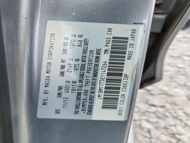 Продажа на аукционе авто 2014 Mazda 3, vin: JM1BM1T73E1147264, номер лота: 65808286