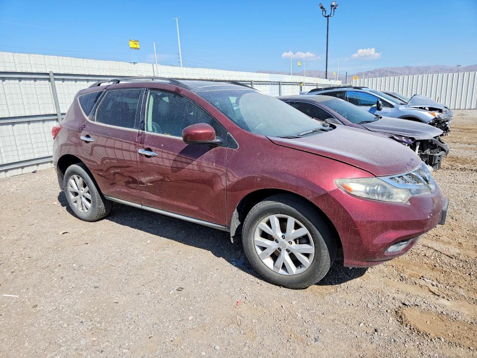 2011 Nissan Murano მანქანა იყიდება აუქციონზე, vin: JN8AZ1MW3BW158609, აუქციონის ნომერი: 59541716