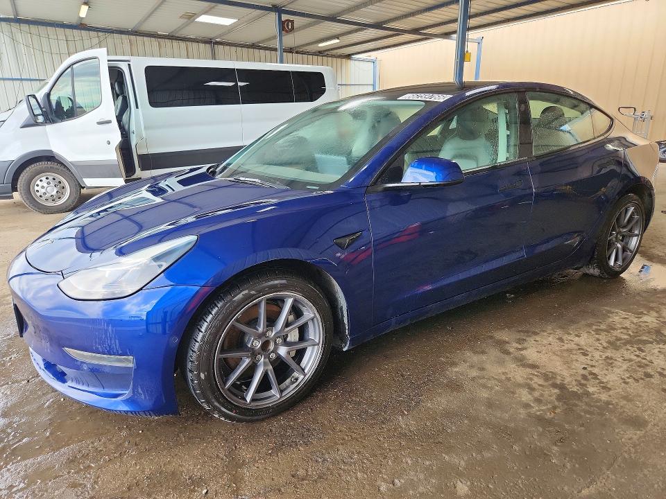 66259766 :رقم المزاد ، 5YJ3E1EA3NF189967 vin ، 2022 Tesla Model 3 مزاد بيع
