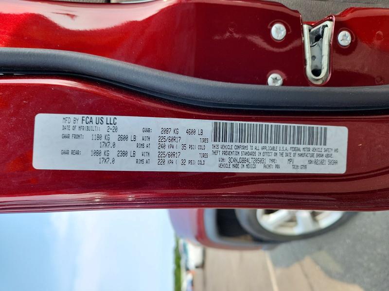 Aukcja sprzedaży 2020 Jeep Compass, vin: 3C4NJDBB4LT205031, numer aukcji: 64392316