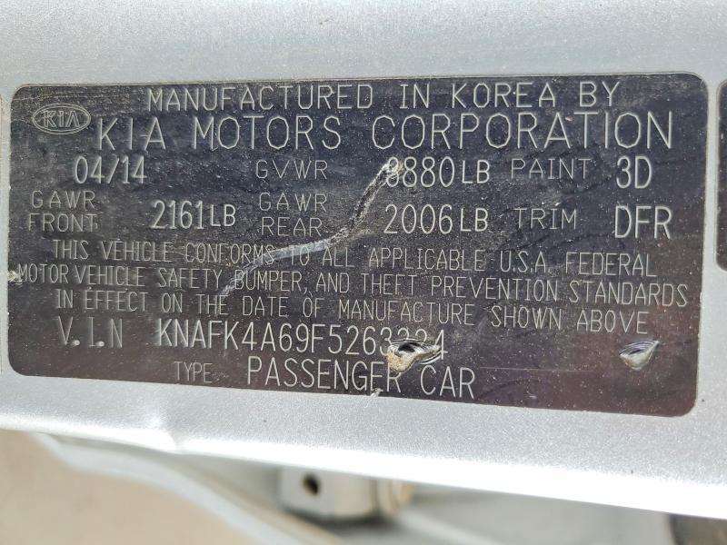 Aukcja sprzedaży 2015 Kia Forte, vin: KNAFK4A69F5263224, numer aukcji: 61924196