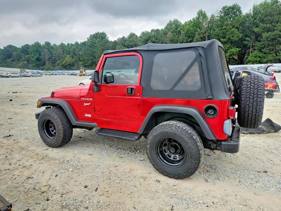 Продажа на аукционе авто 2002 Jeep Wrangler / Tj, vin: 1J4FA49S32P734154, номер лота: 63851776