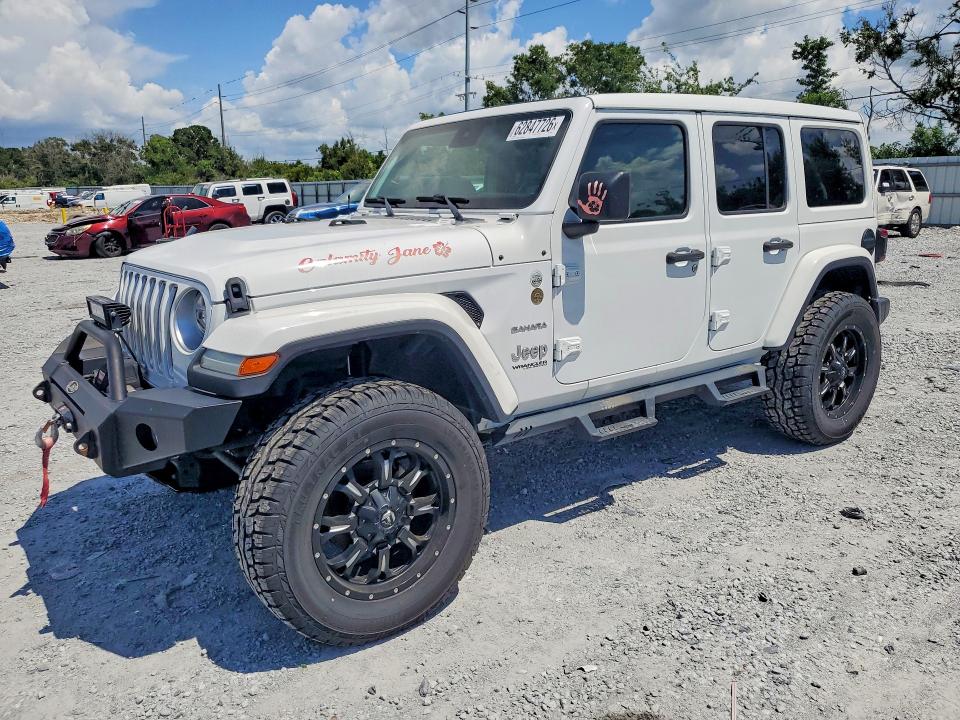 2021 Jeep Wrangler Unlimited მანქანა იყიდება აუქციონზე, vin: 1C4HJXEM0MW570748, აუქციონის ნომერი: 62847726