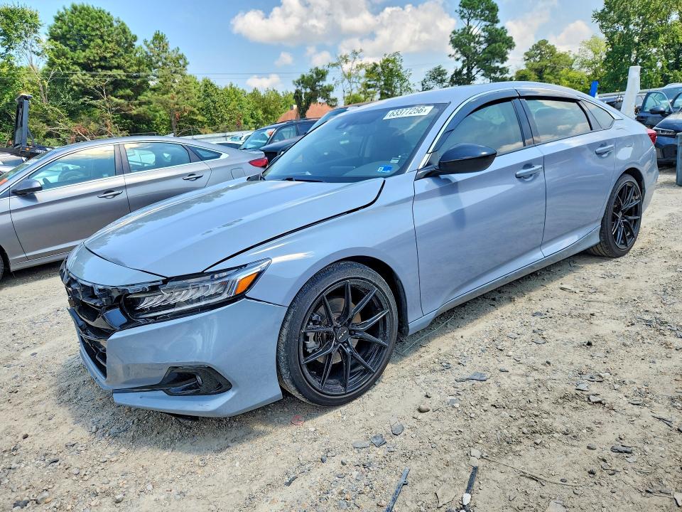 2021 Honda Accord მანქანა იყიდება აუქციონზე, vin: 1HGCV1F40MA007644, აუქციონის ნომერი: 63377256