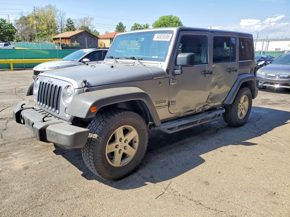 64928396 :رقم المزاد ، 1C4BJWDG8GL179073 vin ، 2016 Jeep Wrangler Unlimited مزاد بيع