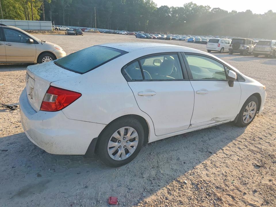 Aukcja sprzedaży 2012 Honda Civic, vin: 2HGFB2F52CH326547, numer aukcji: 64911666