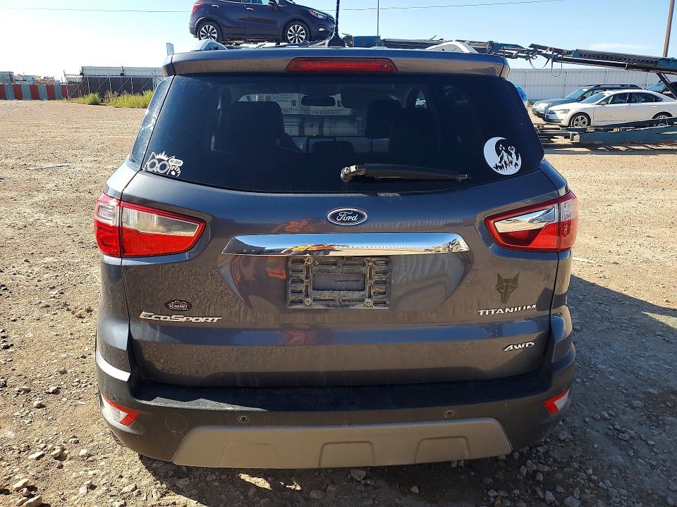 65752566 :رقم المزاد ، MAJ6S3KL3MC409830 vin ، 2021 Ford Ecosport مزاد بيع