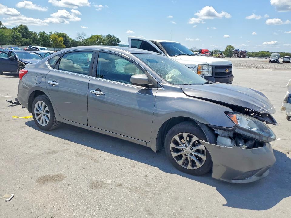66898016 :رقم المزاد ، 3N1AB7AP4KY417667 vin ، 2019 Nissan Sentra مزاد بيع