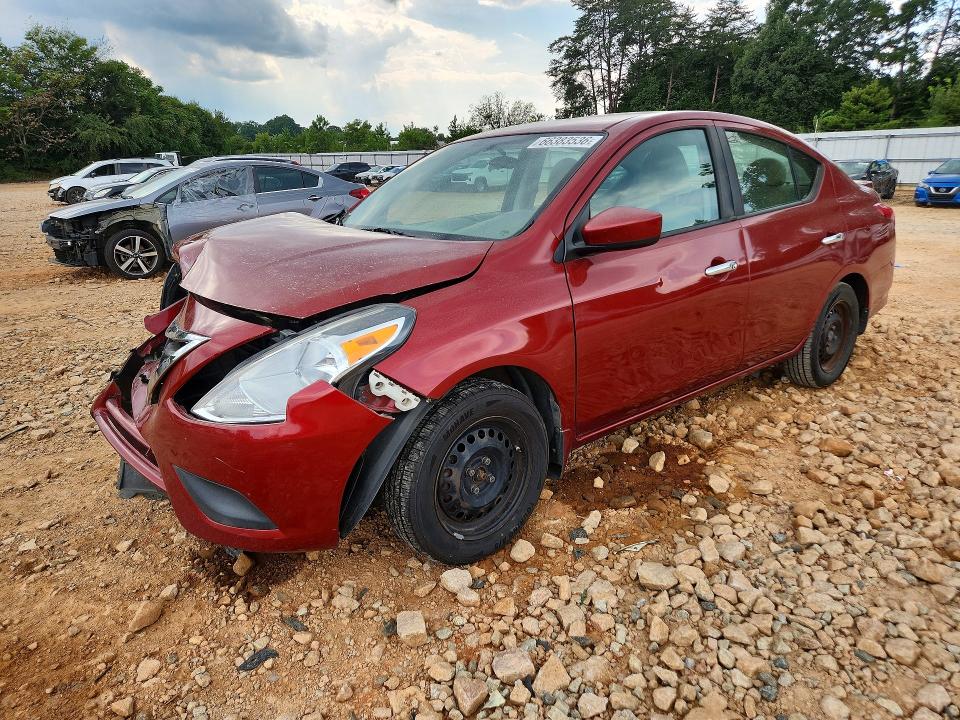 66383536 :رقم المزاد ، 3N1CN7AP8GL806347 vin ، 2016 Nissan Versa مزاد بيع
