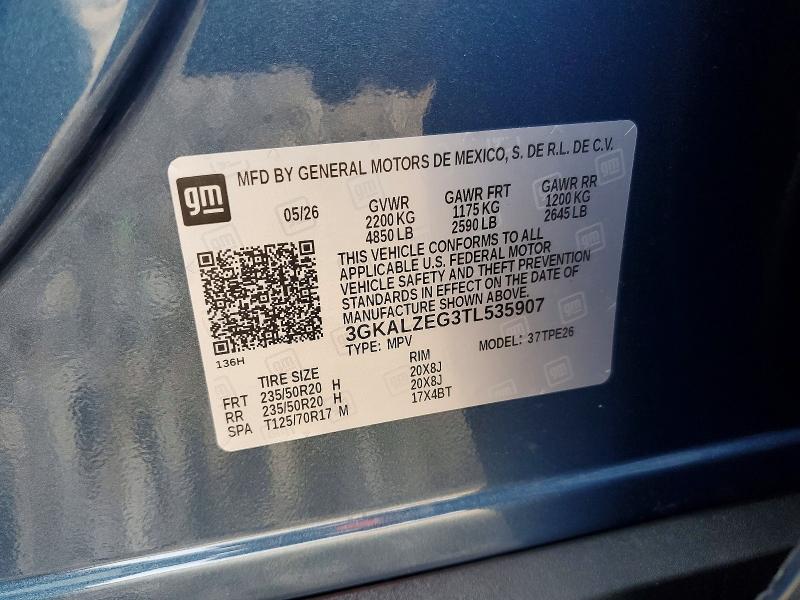 64482686 :رقم المزاد ، 3GKALZEG3TL535907 vin ، 2026 Gmc Terrain مزاد بيع