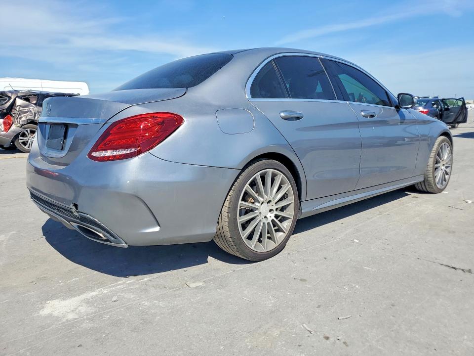 2015 Mercedes-benz C მანქანა იყიდება აუქციონზე, vin: 55SWF4JB6FU054508, აუქციონის ნომერი: 66130376