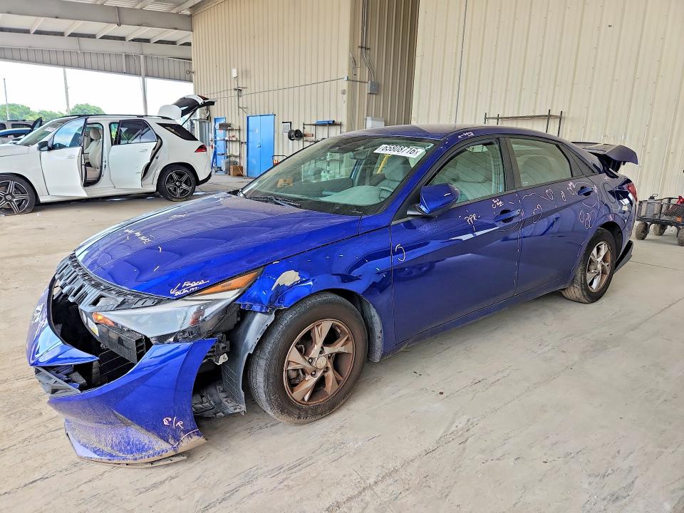 2021 Hyundai Elantra მანქანა იყიდება აუქციონზე, vin: 5NPLL4AG7MH053049, აუქციონის ნომერი: 65808716