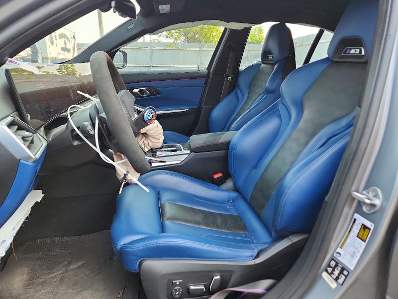 2024 Bmw M3 მანქანა იყიდება აუქციონზე, vin: WBS43AY01RFS52197, აუქციონის ნომერი: 64649726