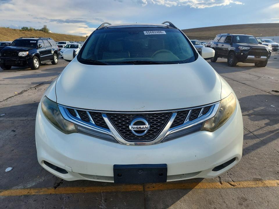 2011 Nissan Murano მანქანა იყიდება აუქციონზე, vin: JN8AZ1MW0BW183760, აუქციონის ნომერი: 65682486