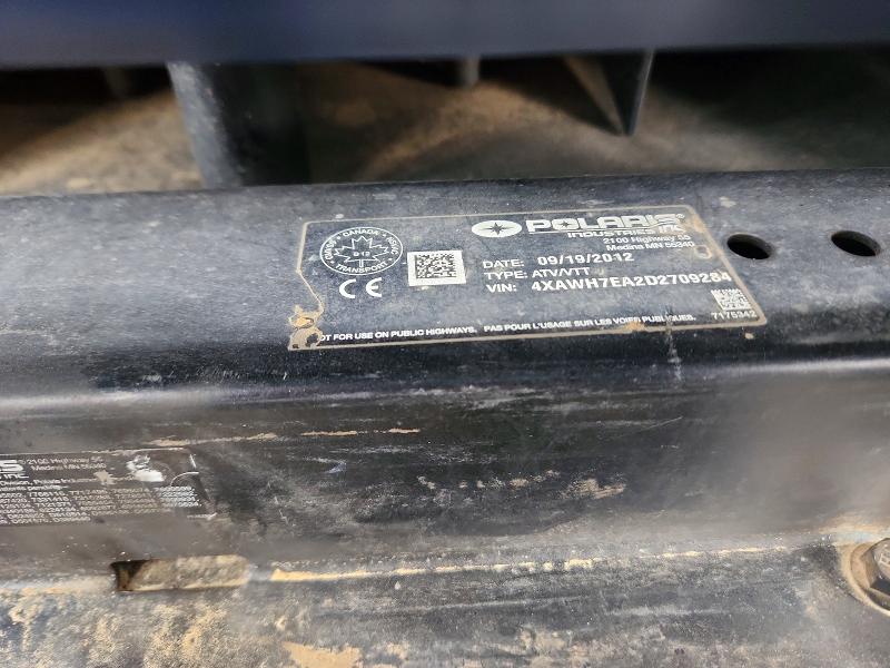 Продажа на аукционе авто 2013 Polaris Ranger, vin: 4XAWH7EA2D2709284, номер лота: 63731876