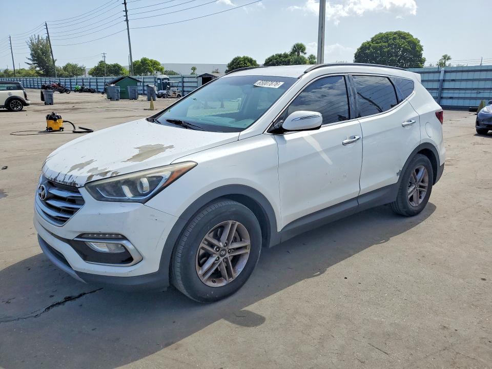 65007876 :رقم المزاد ، 5NMZU3LB9JH100562 vin ، 2018 Hyundai Santa Fe Sport مزاد بيع