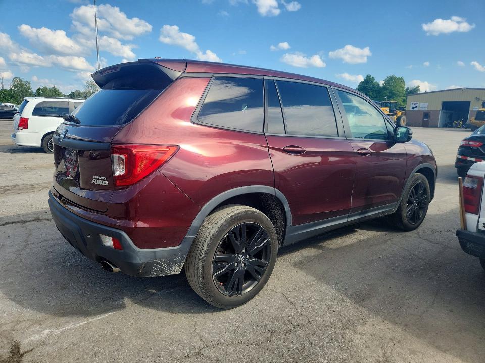 Продаж на аукціоні авто 2019 Honda Passport, vin: 5FNYF8H28KB016344, номер лоту: 66186686