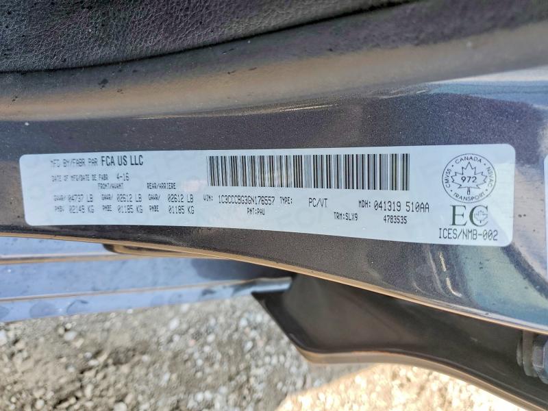Продаж на аукціоні авто 2016 Chrysler 200, vin: 1C3CCCBG3GN176557, номер лоту: 63498646