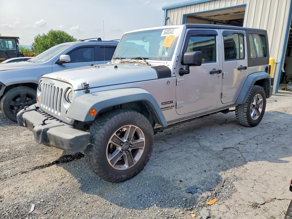 64834026 :رقم المزاد ، 1C4BJWDG3CL101648 vin ، 2012 Jeep Wrangler Unlimited مزاد بيع