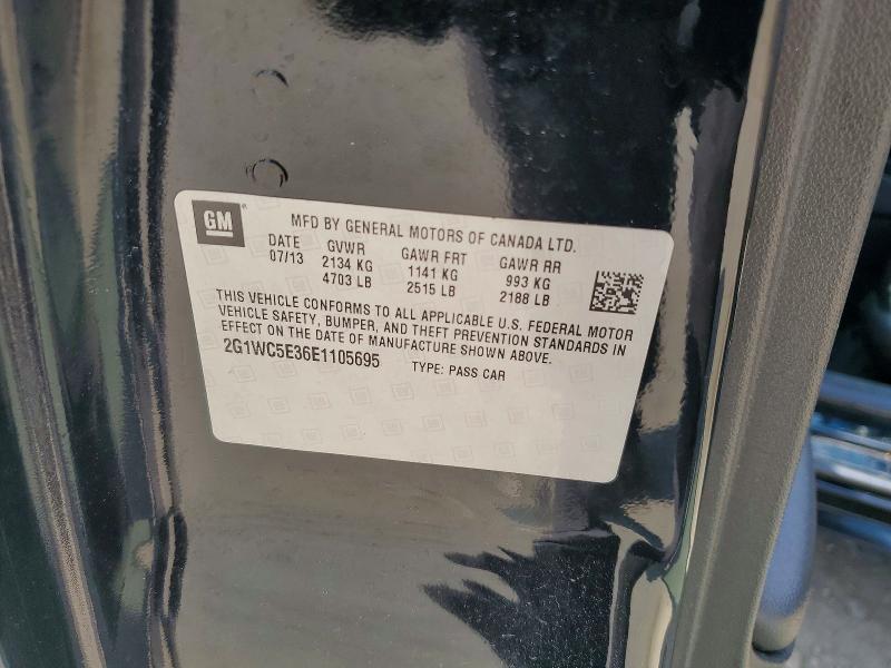 2014 Chevrolet Impala Limited მანქანა იყიდება აუქციონზე, vin: 2G1WC5E36E1105695, აუქციონის ნომერი: 65532986