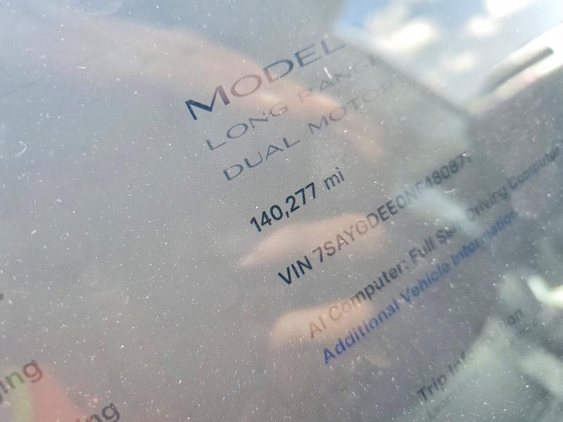 Aukcja sprzedaży 2022 Tesla Model Y, vin: 7SAYGDEE0NF480871, numer aukcji: 64773966