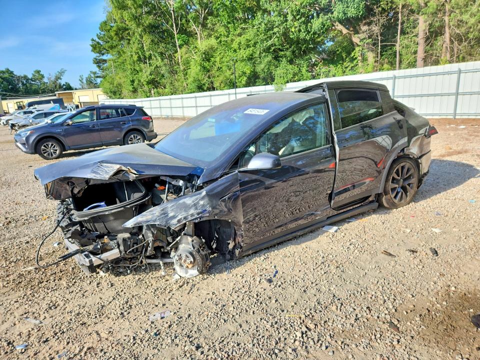 64515406 :رقم المزاد ، 7SAXCDE58RF435271 vin ، 2024 Tesla Model X مزاد بيع