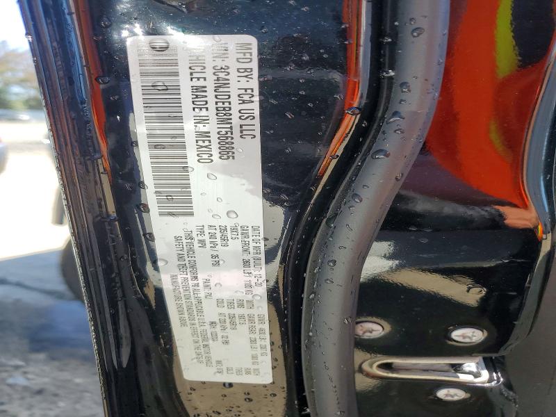 2021 Jeep Compass მანქანა იყიდება აუქციონზე, vin: 3C4NJDEB8MT568865, აუქციონის ნომერი: 63799266