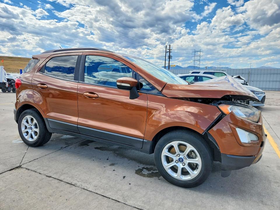 2019 Ford Ecosport მანქანა იყიდება აუქციონზე, vin: MAJ3S2GE5KC289226, აუქციონის ნომერი: 65326766